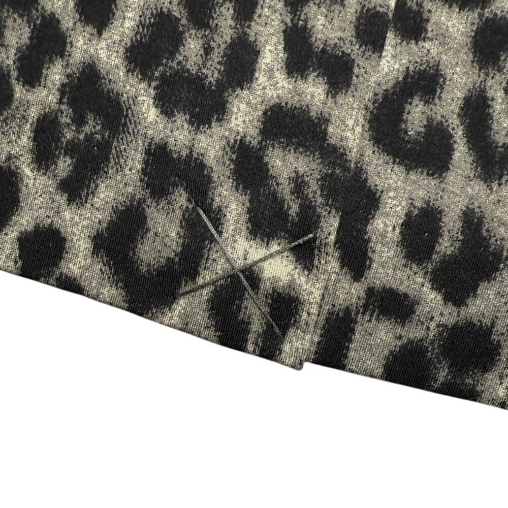 Cabi Jungle Skirt Leopard Print Pencil Skirt Size 4 - Picture 3 of 5